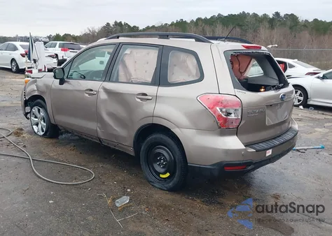 2015 Subaru Forester 2.5I из США, поврежденный, VIN JF2SJABC0FH433378